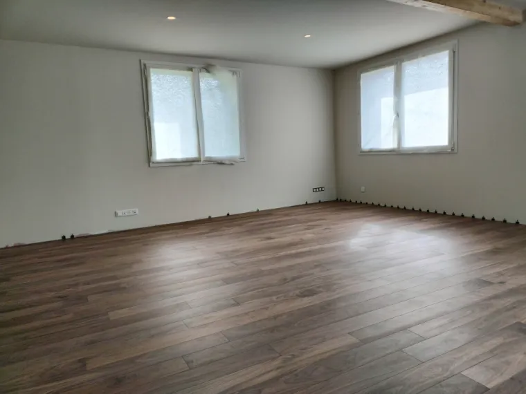 Pose de parquet massif , Saint-Quentin-sur-Isère, SBMA Menuiserie Agencement