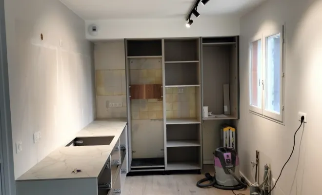 Pose de cuisine sur mesure à Vourey, Saint-Quentin-sur-Isère, SBMA Menuiserie Agencement