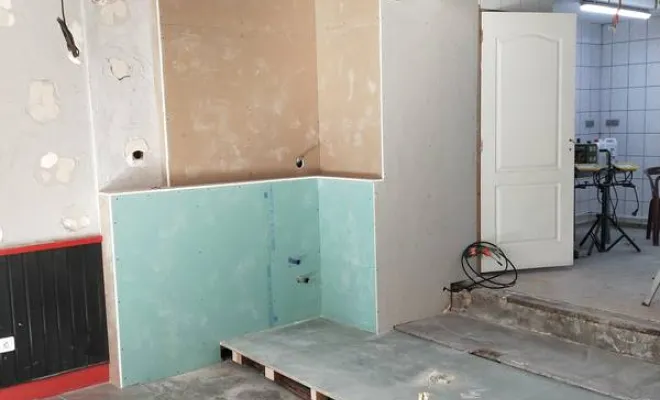 Rénovation de restaurant, Saint-Quentin-sur-Isère, SBMA Menuiserie Agencement