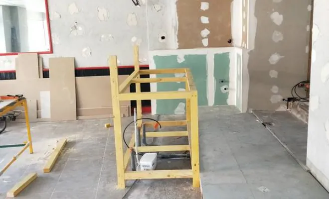 Rénovation de restaurant, Saint-Quentin-sur-Isère, SBMA Menuiserie Agencement