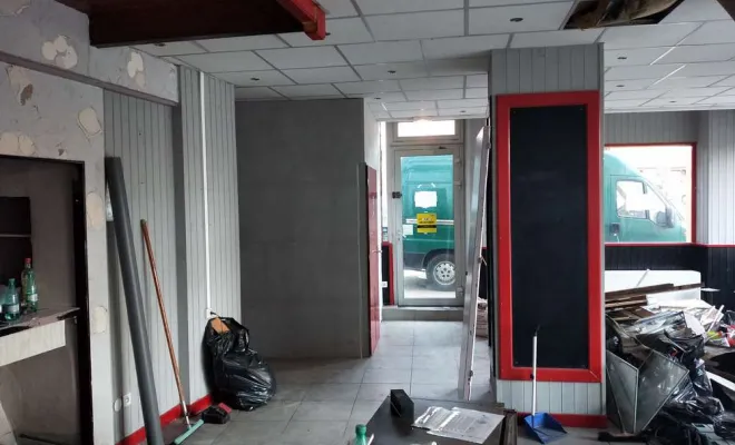 Rénovation de restaurant, Saint-Quentin-sur-Isère, SBMA Menuiserie Agencement