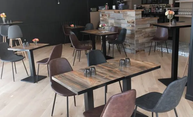 Rénovation de restaurant, Saint-Quentin-sur-Isère, SBMA Menuiserie Agencement