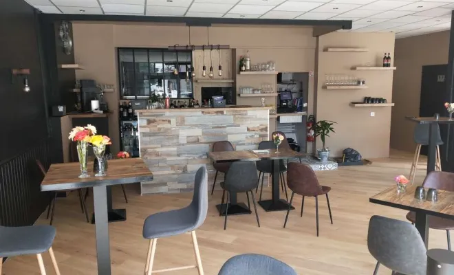 Rénovation de restaurant, Saint-Quentin-sur-Isère, SBMA Menuiserie Agencement